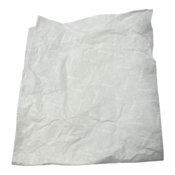 Chanel Gift Bag Set Authentic Pouch Tissue Paper and Gift Bag - Picture 4 of 9